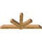 Ekena Millwork Kennewick Rough Sawn Timber Gable Bracket, Western Red Cedar, 84"W x 38"H x 6"D x 6"F, 11/12 Pitch GBW084X38X0606KEN00RWR - alternate 3